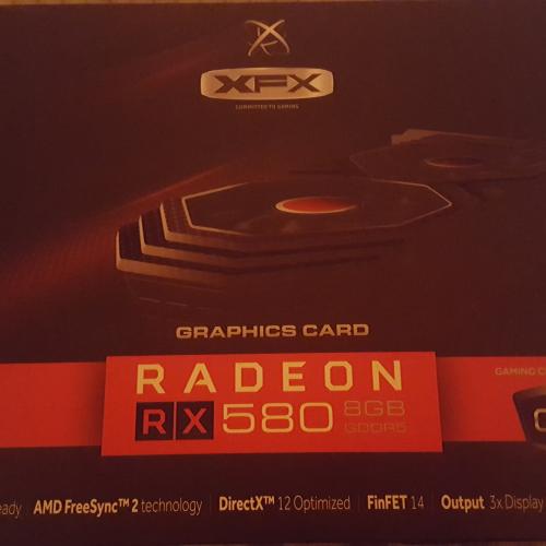 TARJETA DE VIDEO XFX GTS RX 580 8 GB