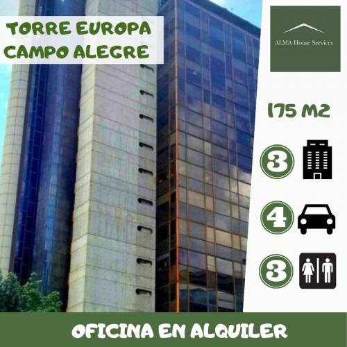 Alquiler Oficina en la Torre Europa, Campo Alegre