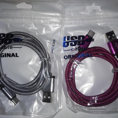 cables usb micro usb y tipo c
