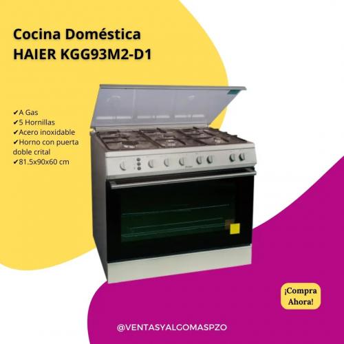 Cocina Doméstica a Gas HAIER KGG93M2-D1