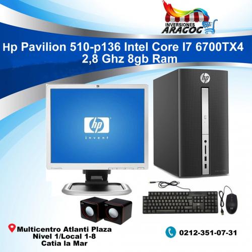 HP Pavilion 510-p136 Intel Core i7 – 6700T x4 2,8 GHz 8 GB 2TB