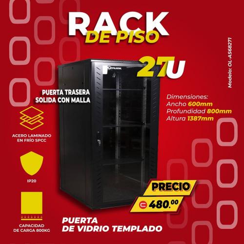 RACK DE PISO 27 U