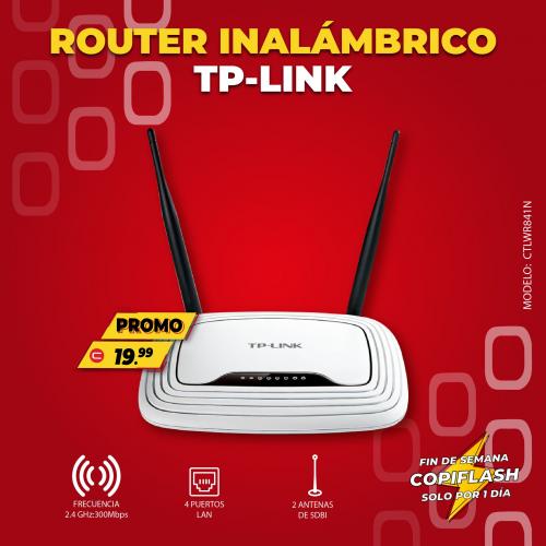 Router inalámbrico marca Tp-link