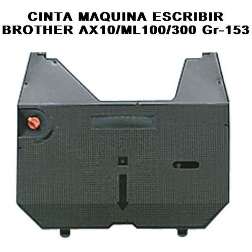 Cintas Máquina Escribir Brother/ Ax10 Ml100 Gr-153