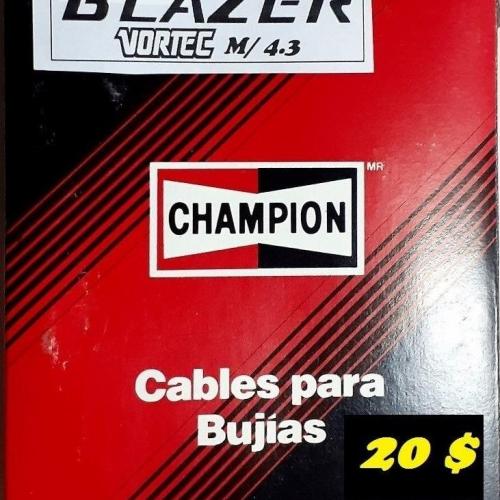 Cables para Bujías Chevrolet Blazer Vortec marca CHAMPION  20 $$