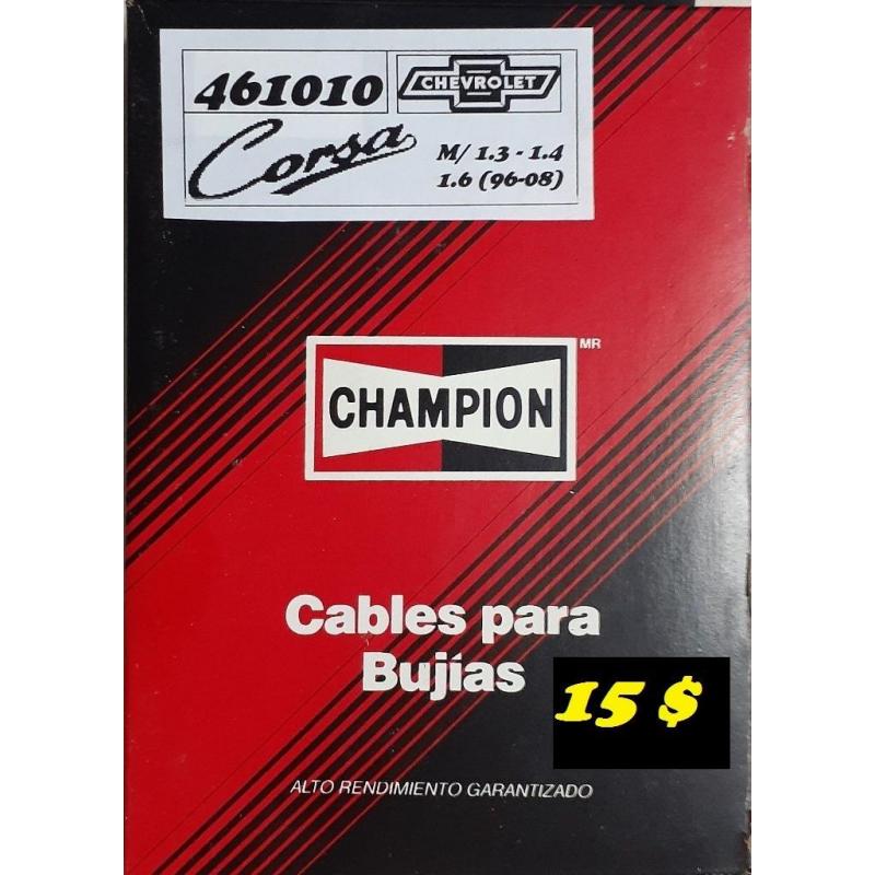 Cables para Bujías CORSA  marca CHAMPION   15 $$