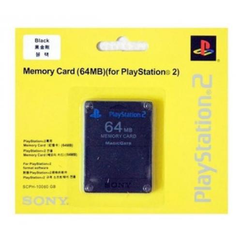 MEMORY CARD SONY de 64 y 8 MB PLAY 2