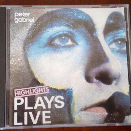 CD PETER GABRIEL: Plays Live