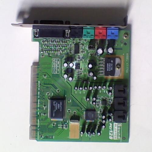 Tarjeta de sonido Sound Blaster PCI 128 Mod: CT4700