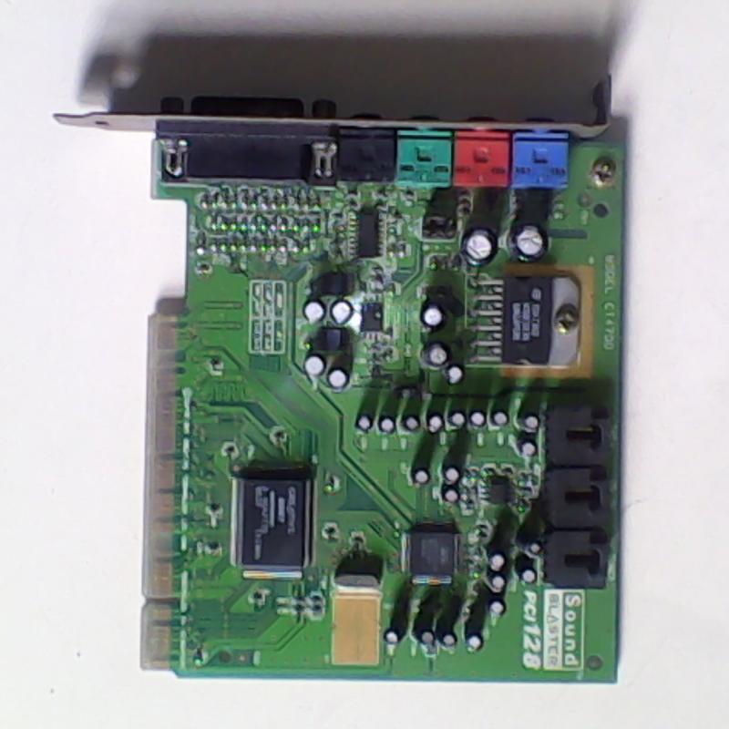 Tarjeta de sonido Sound Blaster PCI 128 Mod: CT4700
