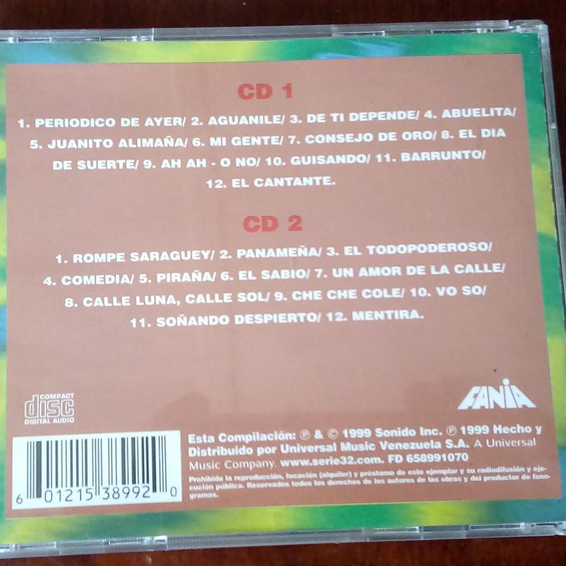 CD(2) HECTOR LAVOE: Serie 32 (24 Exitos)