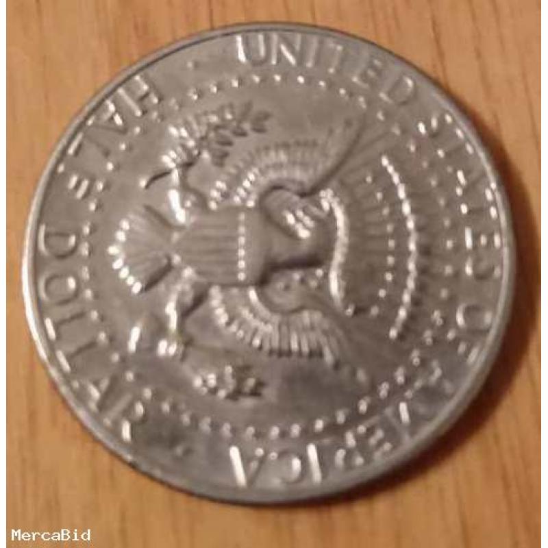 Medio Dólar de Kennedy Estadounidense de 1974