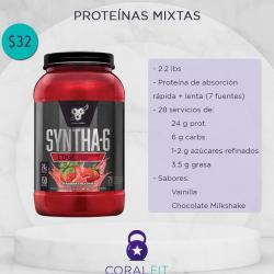 Proteína Syntha 6 Bsn 2.2 lbs – Vainilla