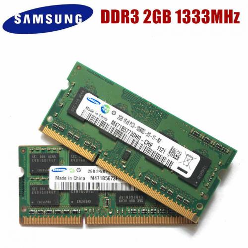 Memoria Ram Ddr3 2gb Samsung Laptop Portátil Pc3 10600s
