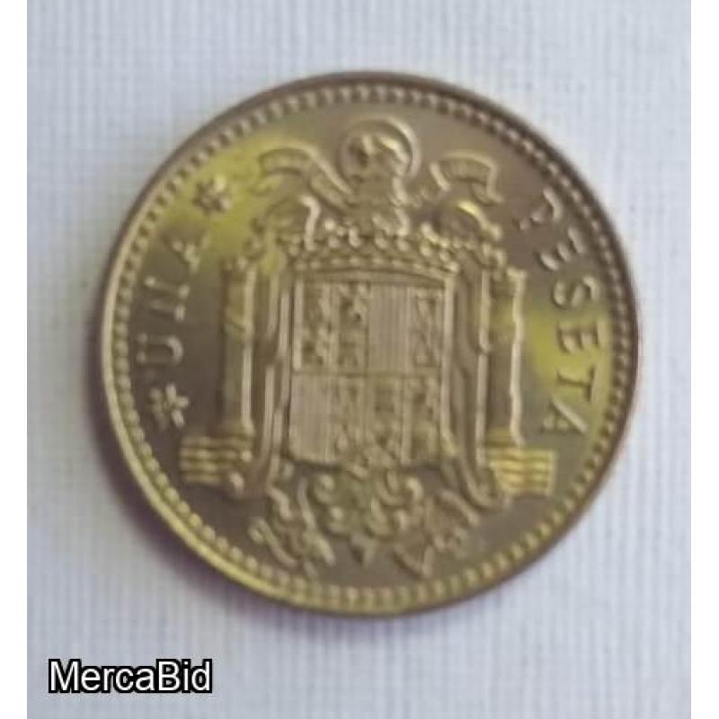 1 peseta 1975 estrella 77