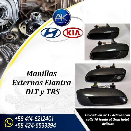 Manillas Externas Elantra DLT y TRS
