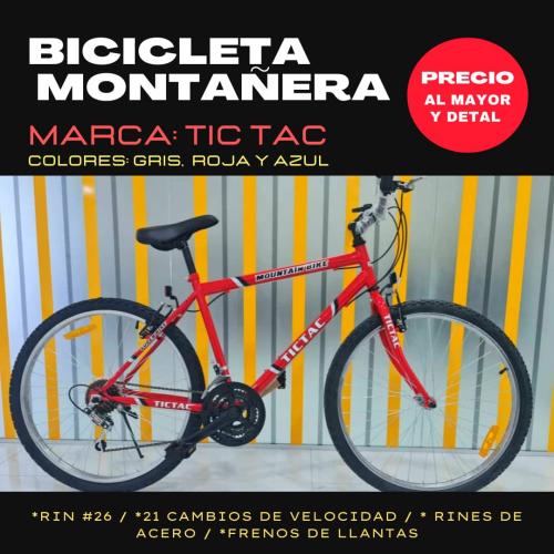 Bicicletas TIC TAC Montañera