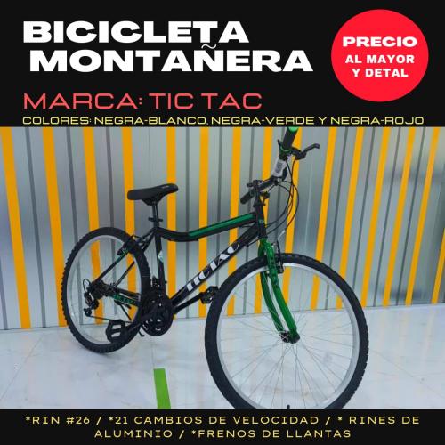 Oferta Bicicletas TIC TAC Montañera Nuevas
