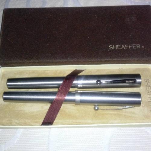 Juego Sheaffer, pluma fuente y bolígrafo