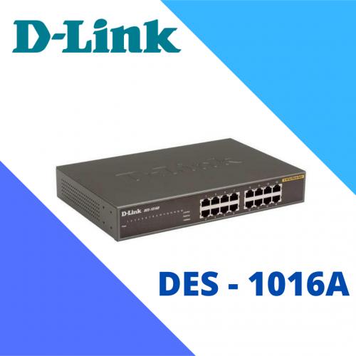 Switch D-link 1016a 16 Puertos 10/100