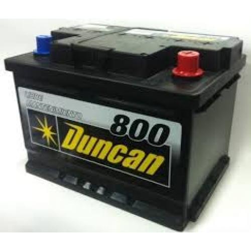 Duncan, bateria para vehículos