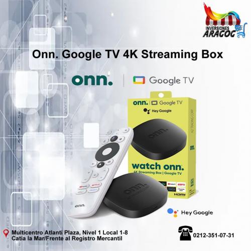 ONN Dispositivo de transmisión Android TV 4K UHD