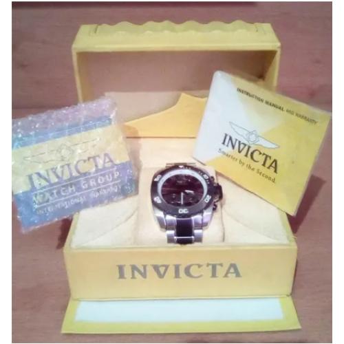 Original Reloj Invicta S1 Rally Modelo 5074 Tres Piñones