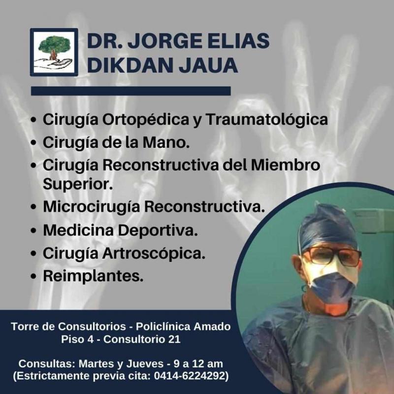 DR JORGE DIKDAN Ortopedia y Traumatologia