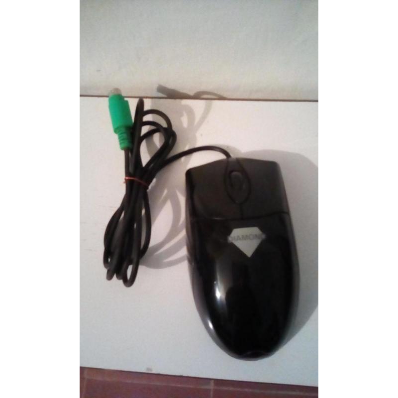 Mouse óptico Diamond con salida PS2